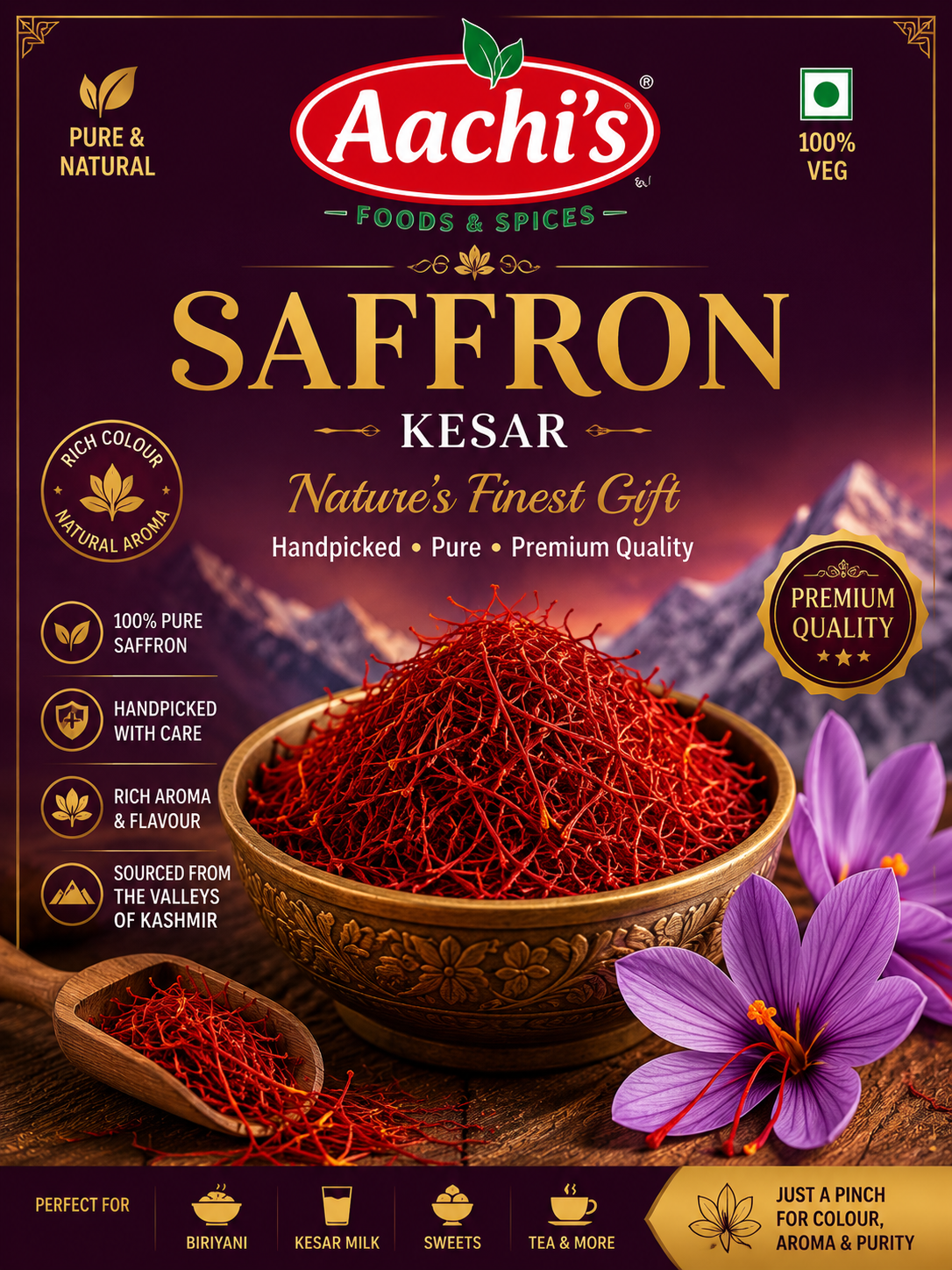 Saffron Powder